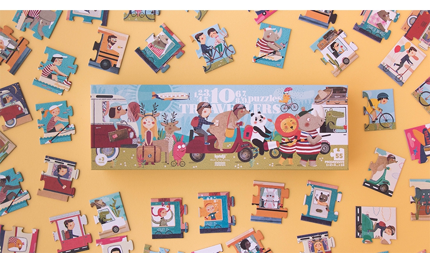 Londji Puzzle '10 Travelers'