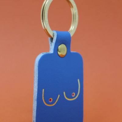 Boobs Schlüsselanhänger Cornflower Blue