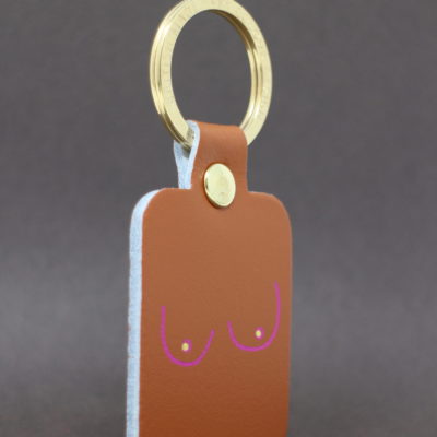 Boobs Schlüsselanhänger Burnt Orange