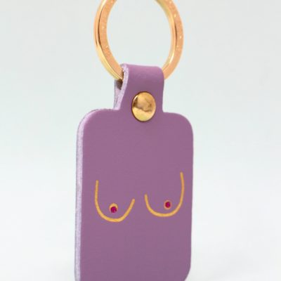 Boobs Schlüsselanhänger Lilac