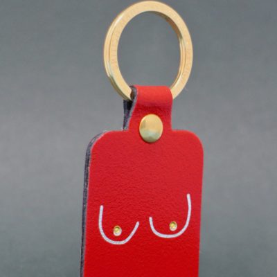 Boobs Schlüsselanhänger Red