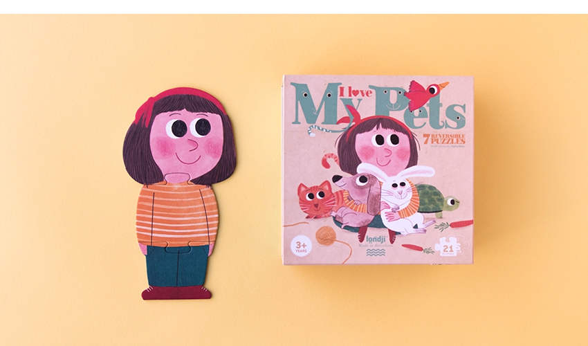 Londji Puzzle 'I Love My Pets Puzzle – Bild 2