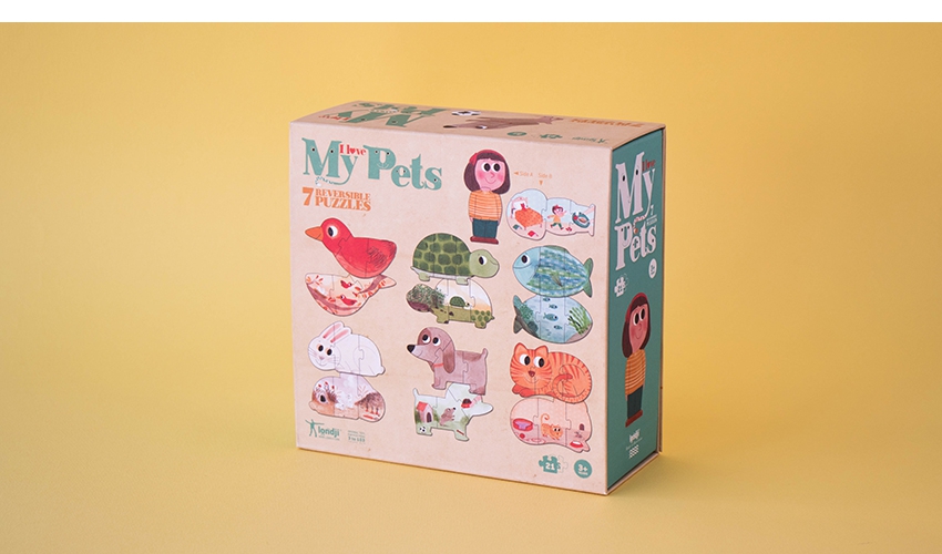 Londji Puzzle 'I Love My Pets Puzzle – Bild 4