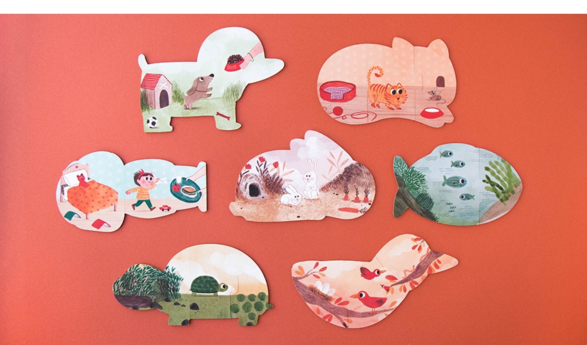 Londji Puzzle 'I Love My Pets Puzzle – Bild 6