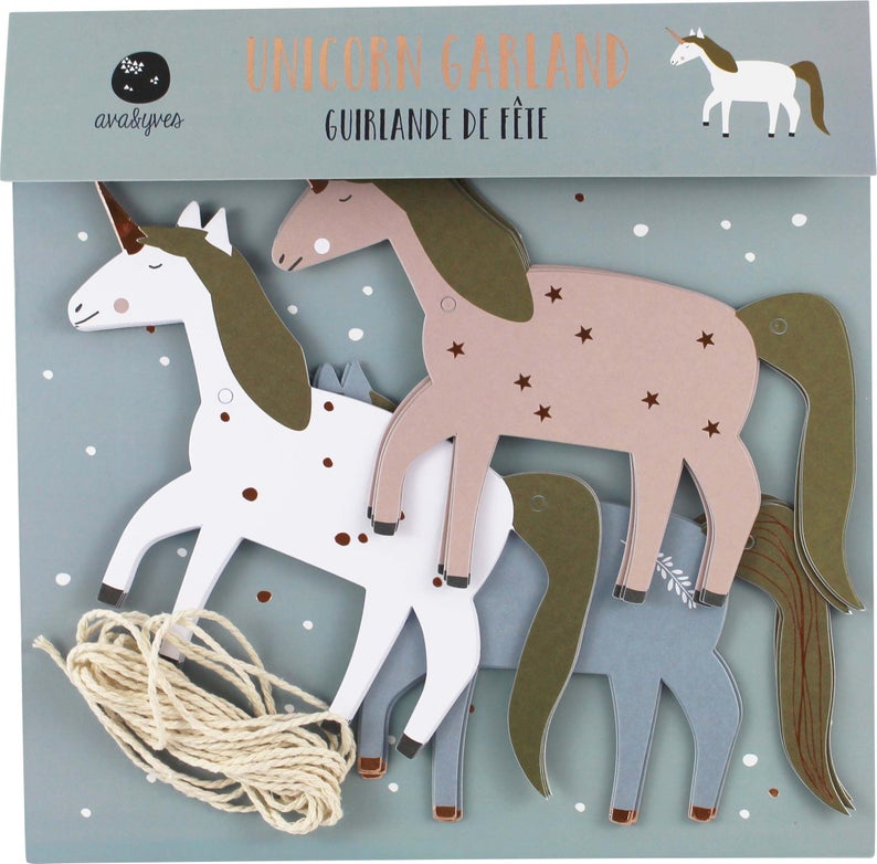 Girlande 'EINHORN' AvaundYves