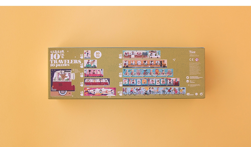 Londji Puzzle '10 Travelers' – Bild 6