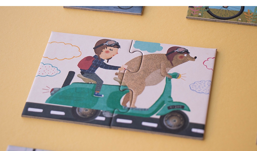 Londji Puzzle '10 Travelers' – Bild 4