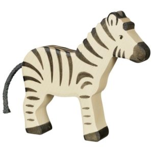 Holzfigur 'ZEBRA' Holztiger