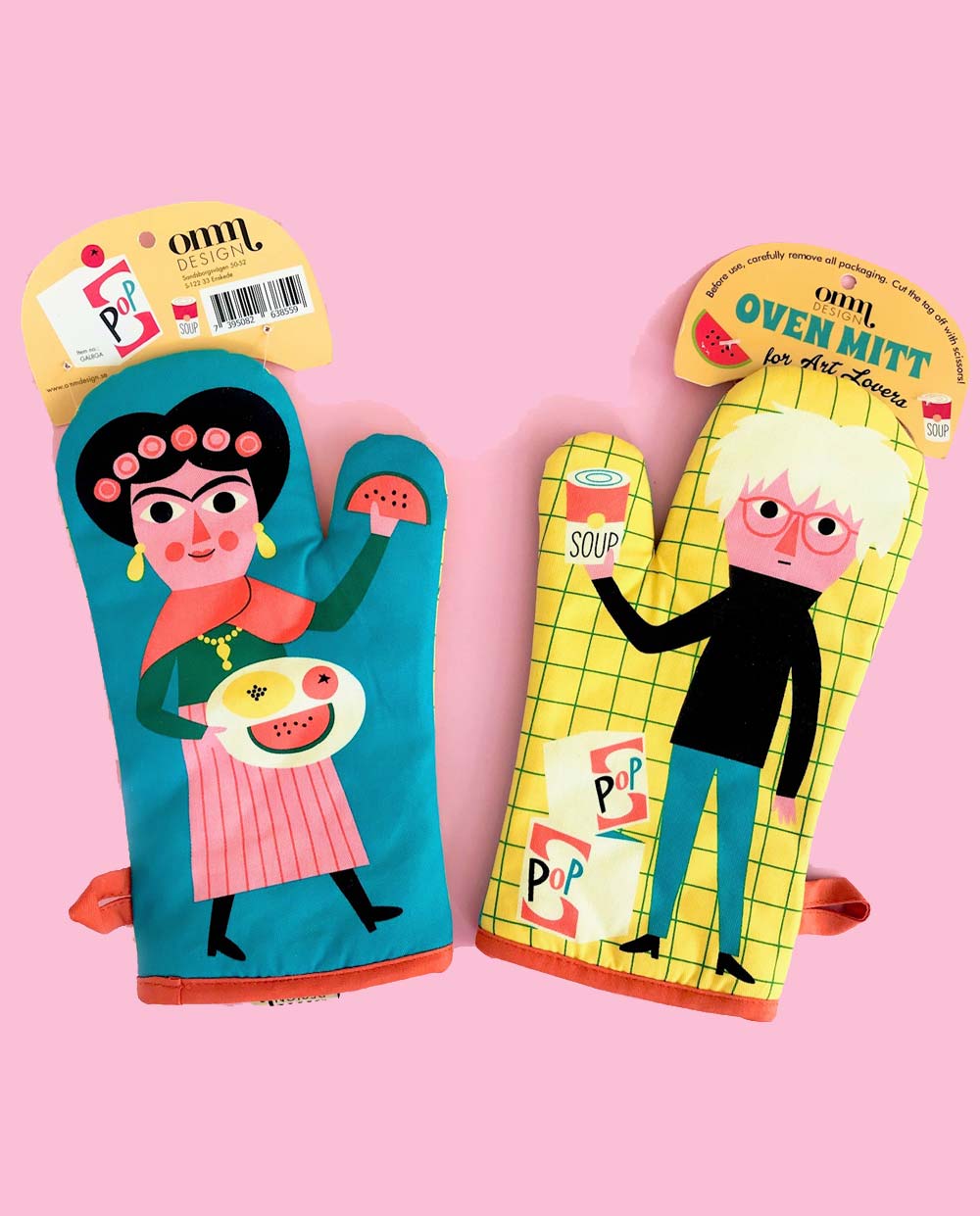 Ofenhandschuh 'FOR ART LOVERS'