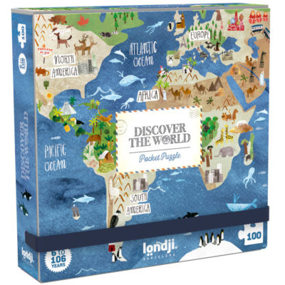 Londji Pocketpuzzle 'Discover The World'