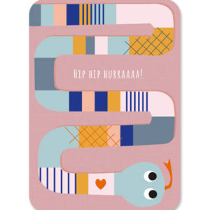 Postkarte 'Mrs Snake'