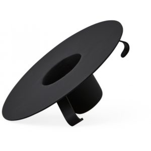 Kerzenhalter für Porzellan-Becher von Design Letters 'Schwarz'