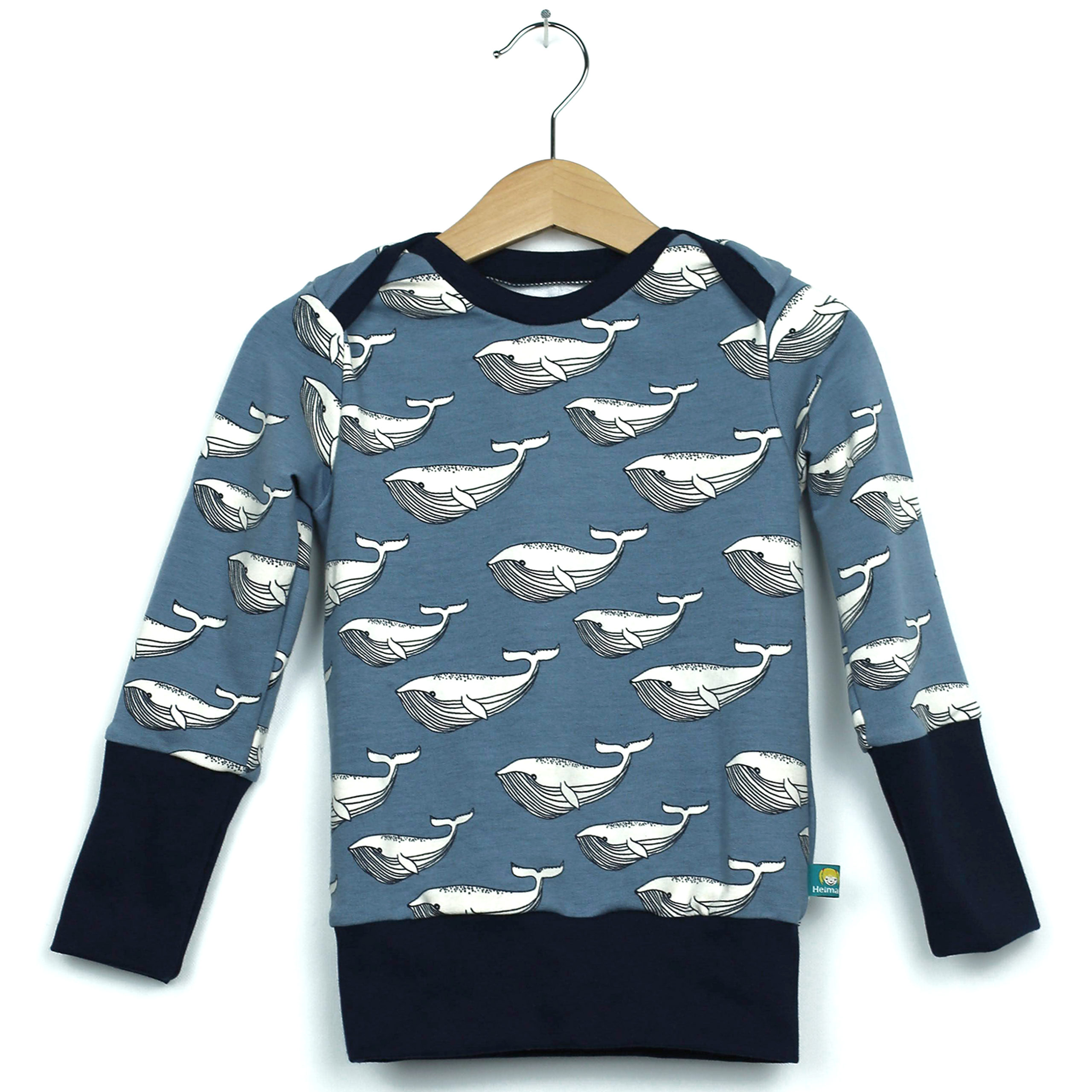 MitwachsShirt BlauWal