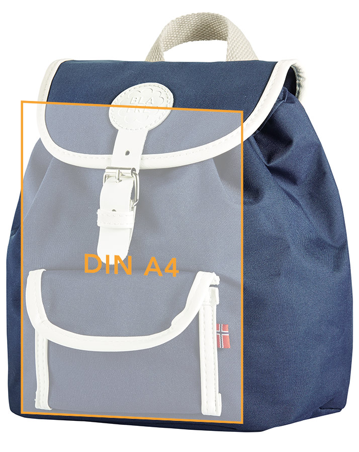 Blafre Kinderrucksack 'Mittel/Navy' – Bild 2