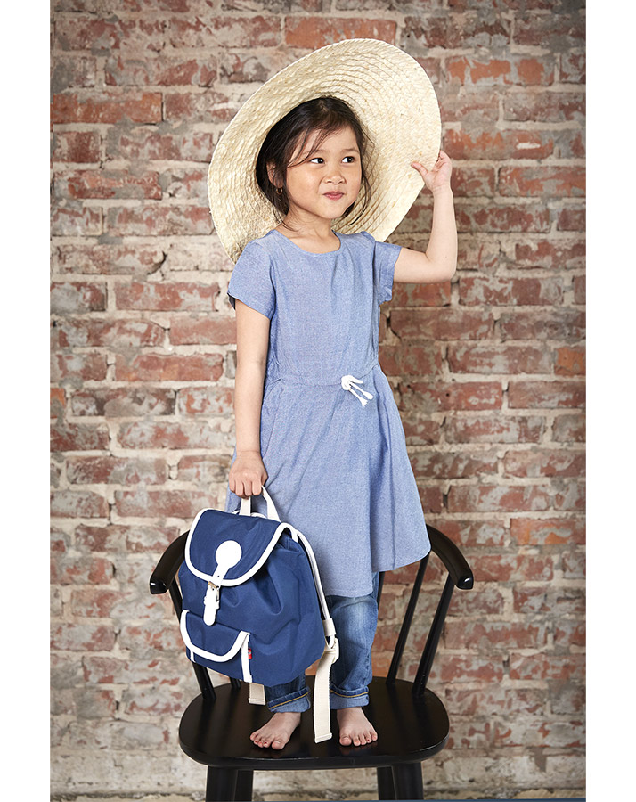 Blafre Kinderrucksack 'Mittel/Navy' – Bild 4