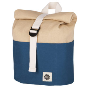 Ausstellungsstück  Blafre Rolltop Kinderrucksack 'Navy/Beige' (3-7 Jahre)