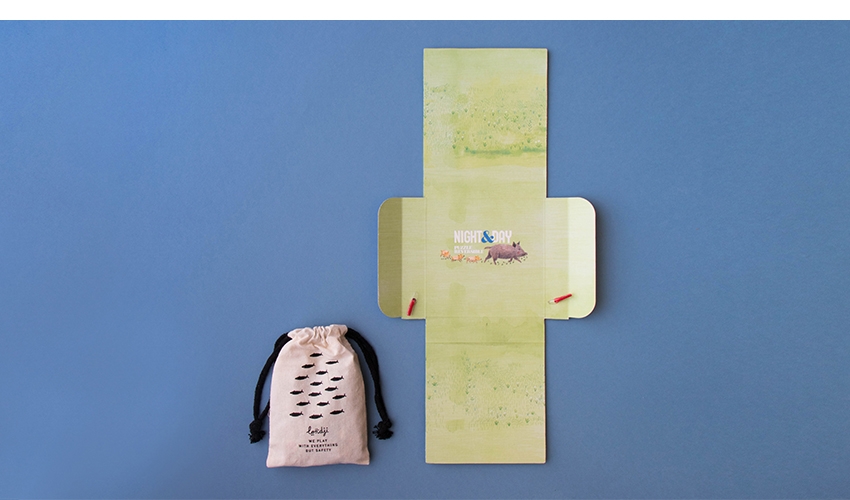 Londji Pocket Wende-Puzzle 'Day & Night' – Bild 6