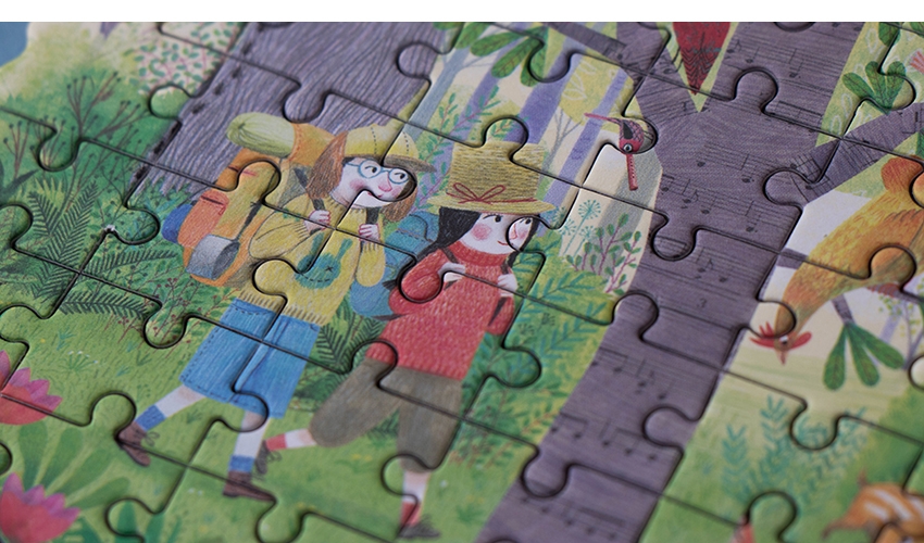 Londji Pocket Wende-Puzzle 'Day & Night' – Bild 4