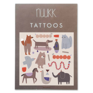 Nuukk Bio Tattoos 'Bär und seine Freunde'