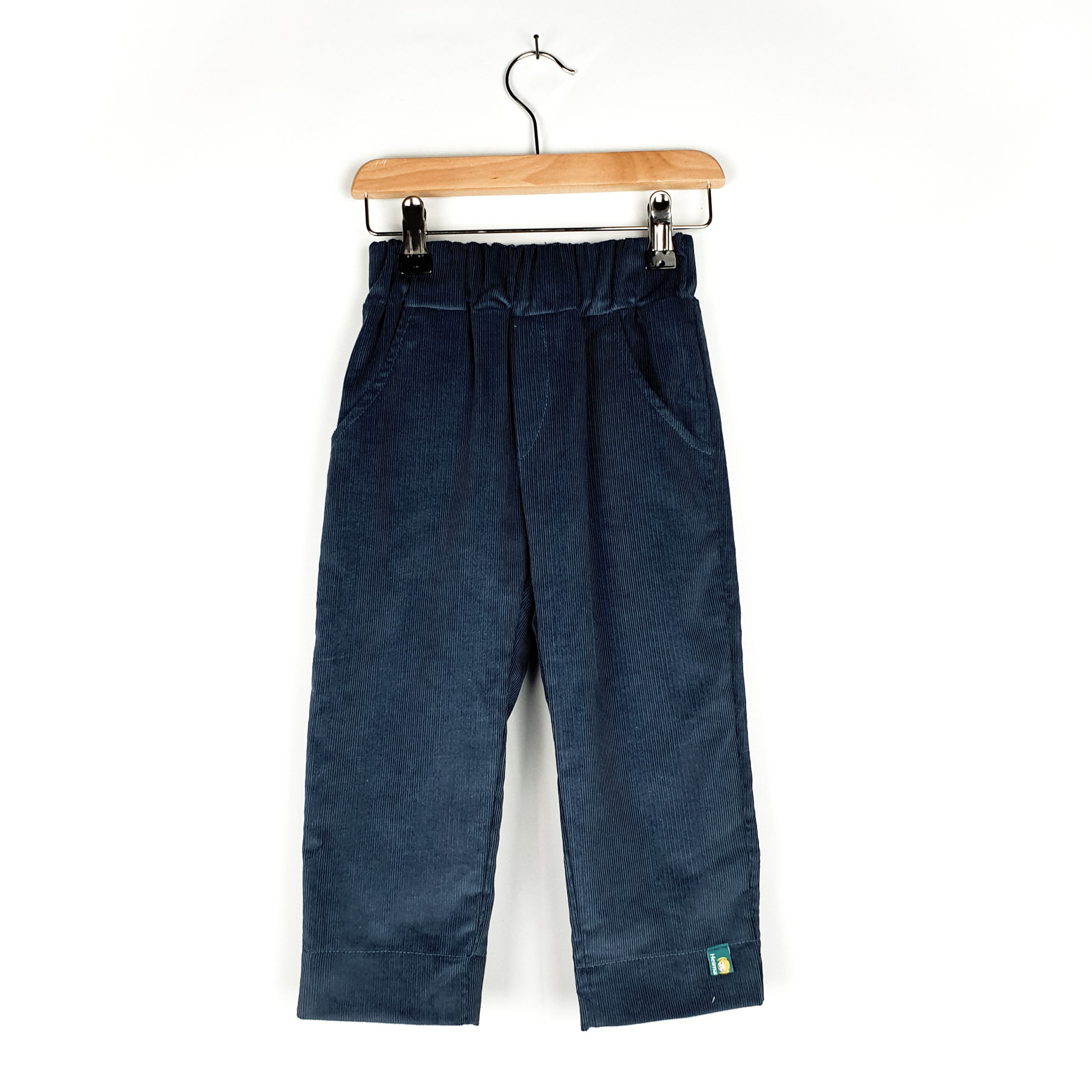 Hose 'jeansblau FeinCord'