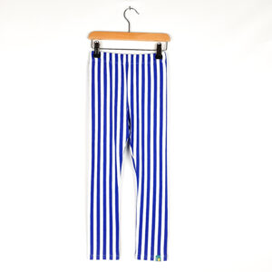 Kinderleggings 'blau-weiss gestreift'