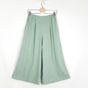 Culotte Viskose-Leinen Damen mint