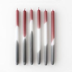 Stabkerze Gradient Candle 'Foggy Maroon'