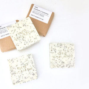 Peelingseife Anne 'Geranium & Rosmarin' GreteManufaktur