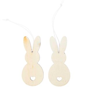Holzanhänger 'Hase/natur'