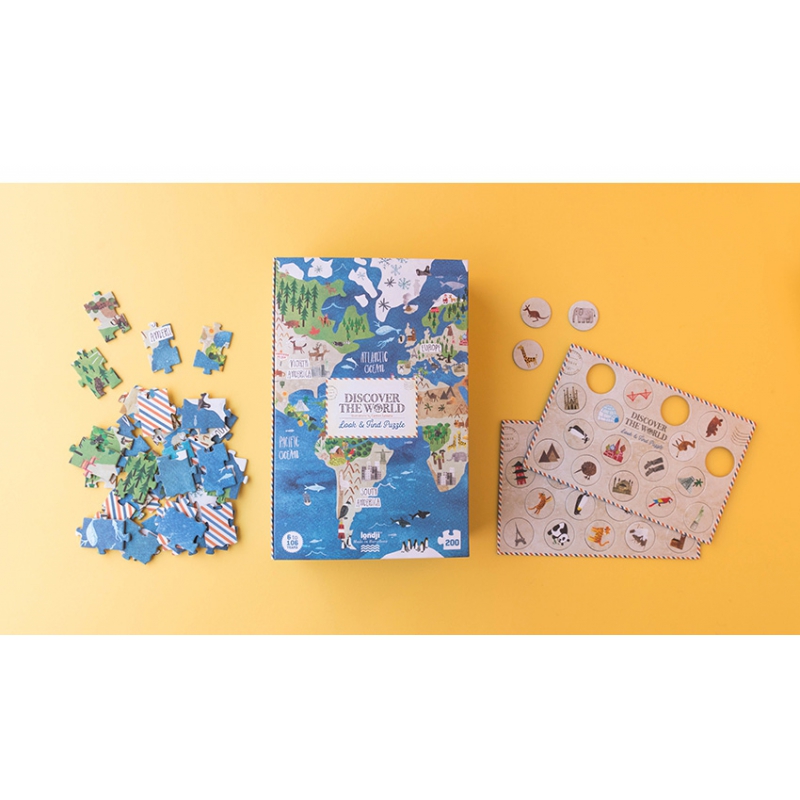 Londji Puzzle 'Discover The World' – Bild 3