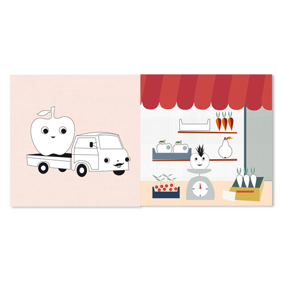 Malbuch 'Draußen in der Natur' Life is Delicious – Bild 3