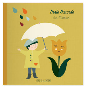 Malbuch 'Beste Freunde' Life is Delicious