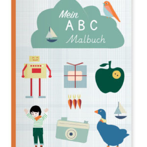 Malbuch 'Mein ABC Malbuch' Life is Delicious