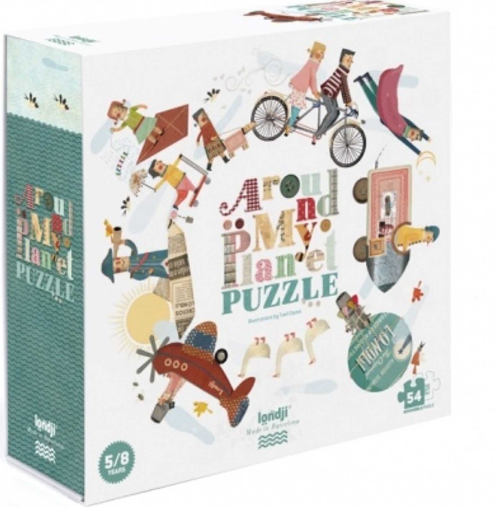 Londji Wende-Puzzle 'Around My Planet' – Bild 2