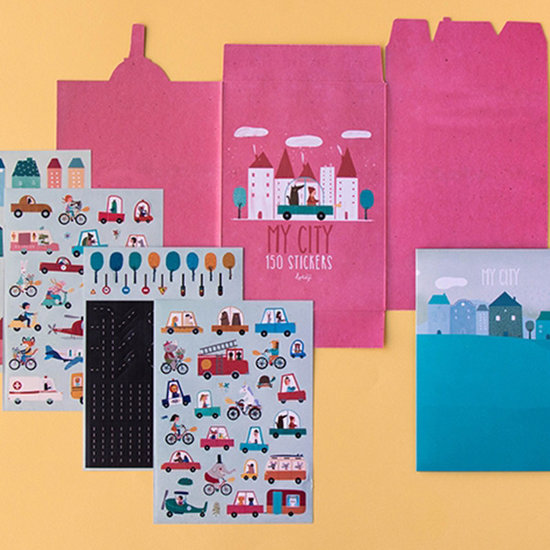 Londji Sticker Set 'My City' – Bild 3