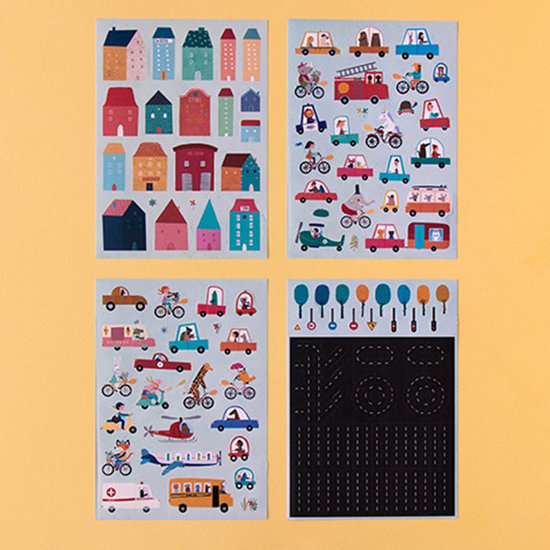 Londji Sticker Set 'My City' – Bild 6