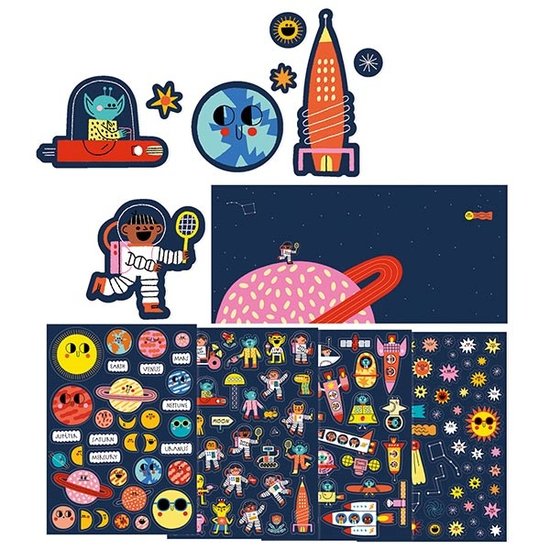 Londji Sticker Set 'Space' – Bild 2