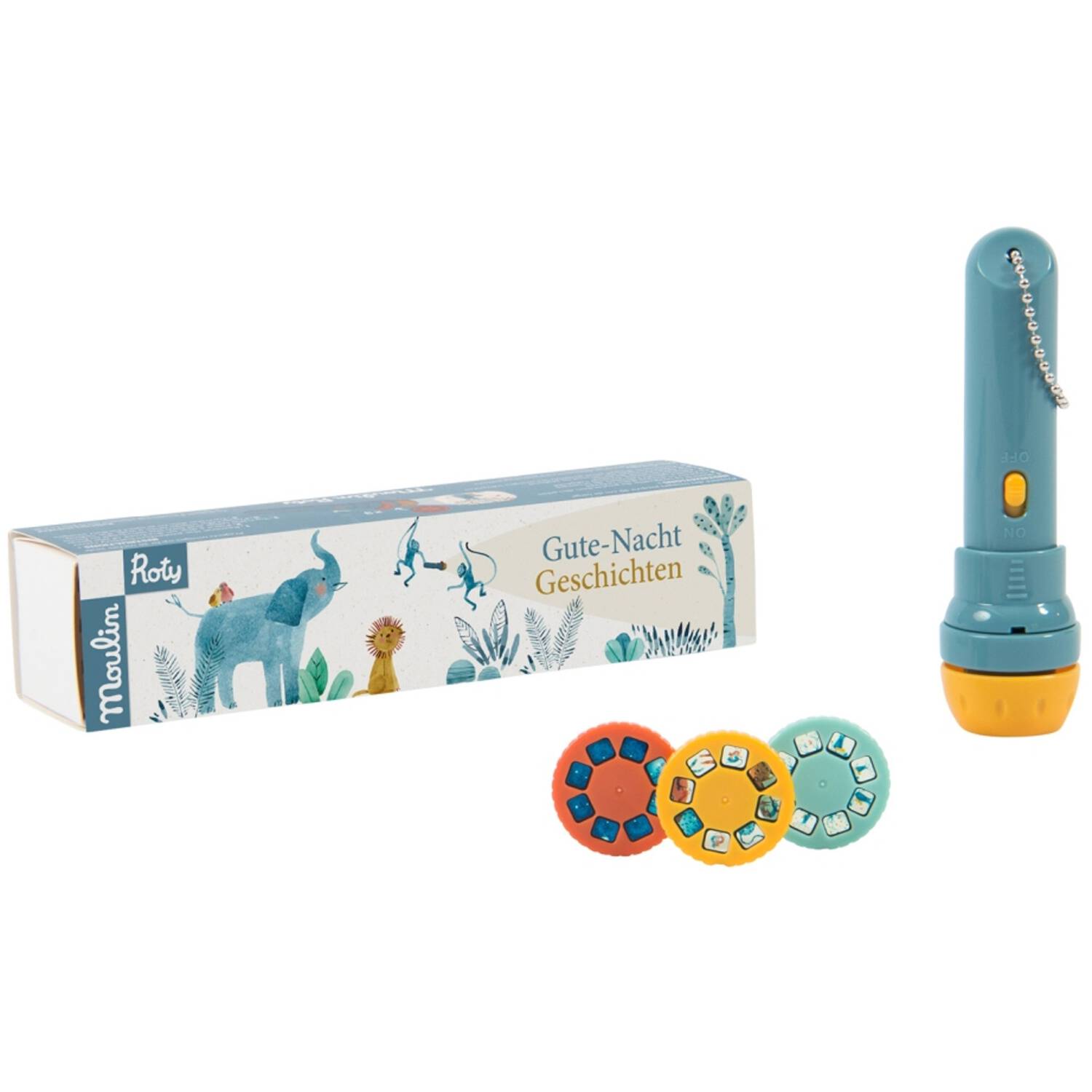 Geschichtentaschenlampe 'Sous mon Baobab'