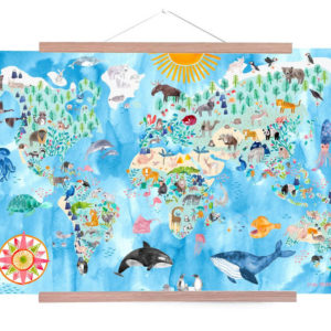 XXL-Poster 'Weltkarte'