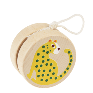 Hölzernes Yoyo 'Wild Wonders, Leopard'