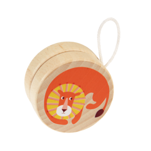 Hölzernes Yoyo 'Wild Wonders, Löwe'