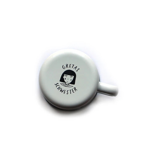 Emaillebecher 'Cool Kid' Gretas Schwester – Bild 2