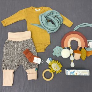 Mitwachshose 'MiniLeo Jersey/hellrosa'