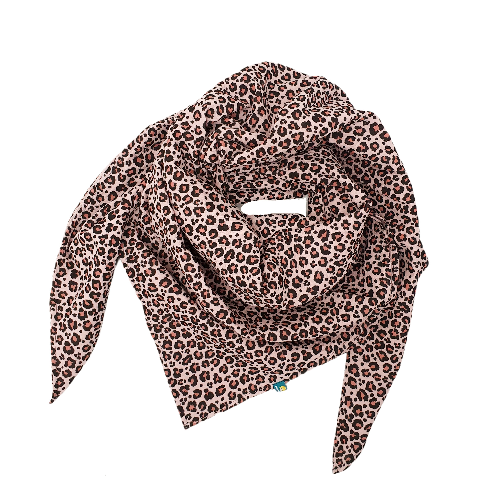 Musselintuch 'Leo altrosa'