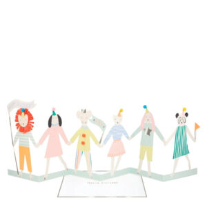 Concertina Karte 'Party Animal' MeriMeri