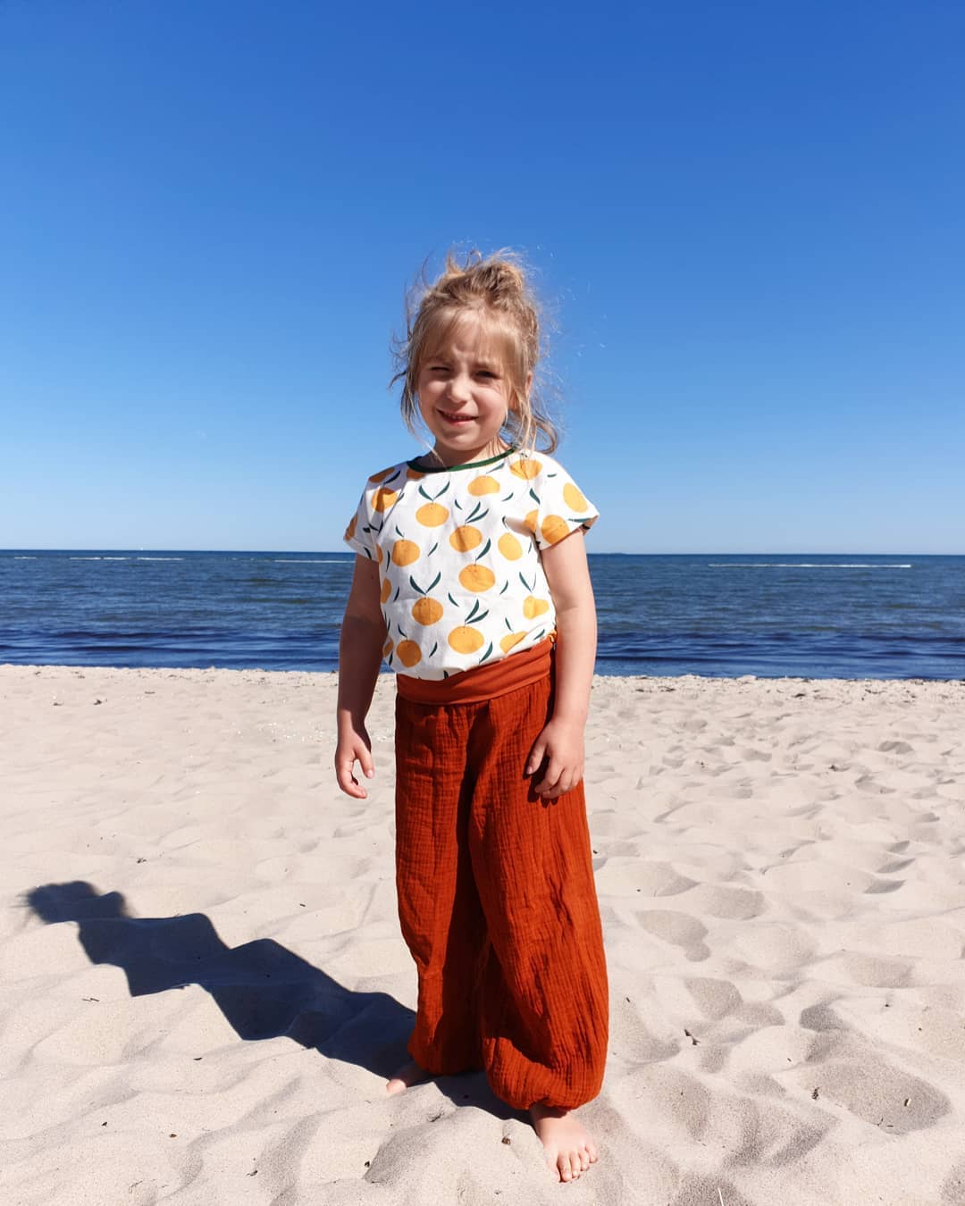 Musselinhose 'Deine Wunschfarbe'