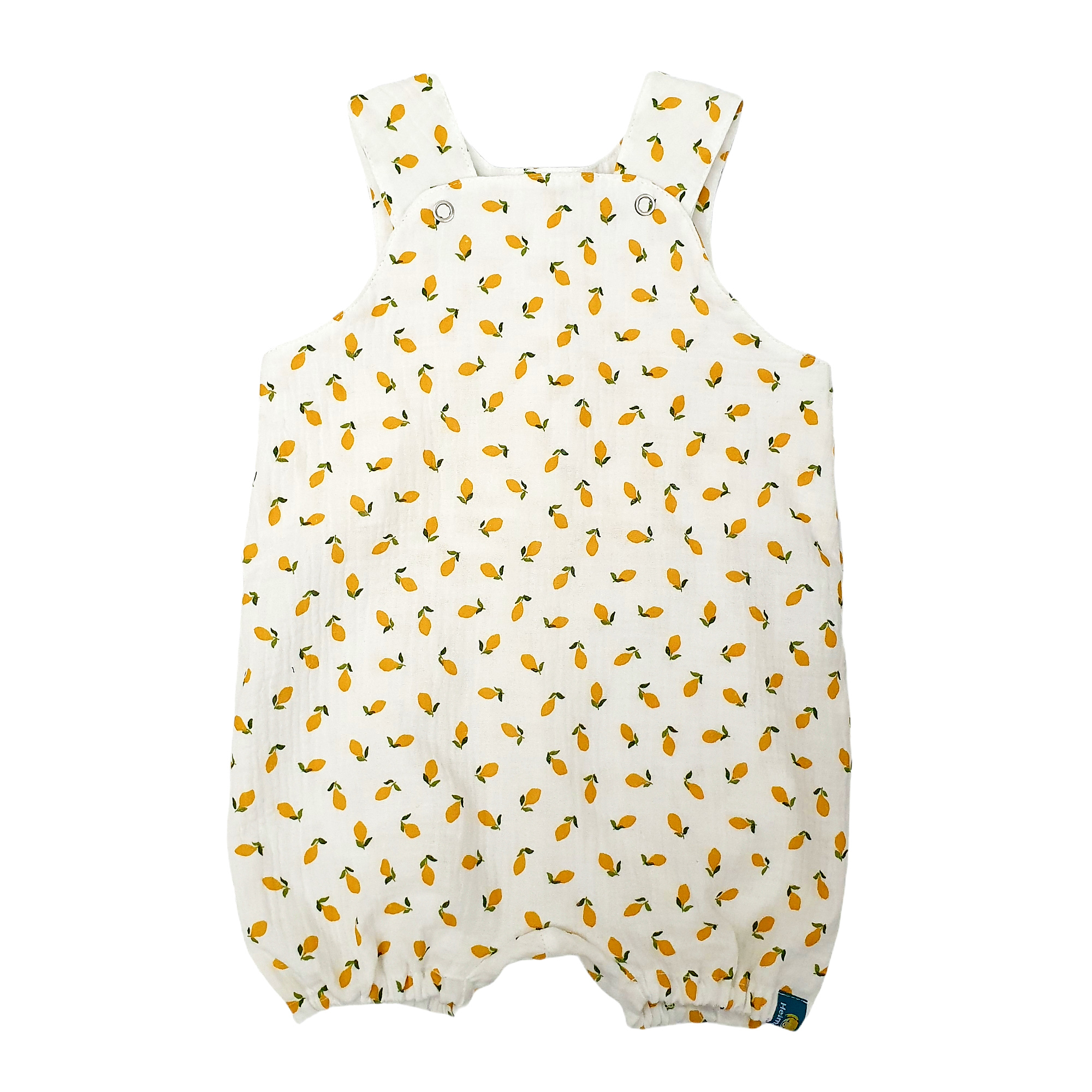 Süße Musselinlatzhose 'kurz/Zitronen '