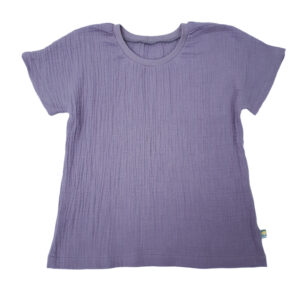 Musselinshirt 'flieder'