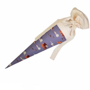 Schultüte'Wüstenpferde/ zartrosa gold