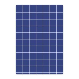 Kleines Schneidebrett 'GRID BLAU'